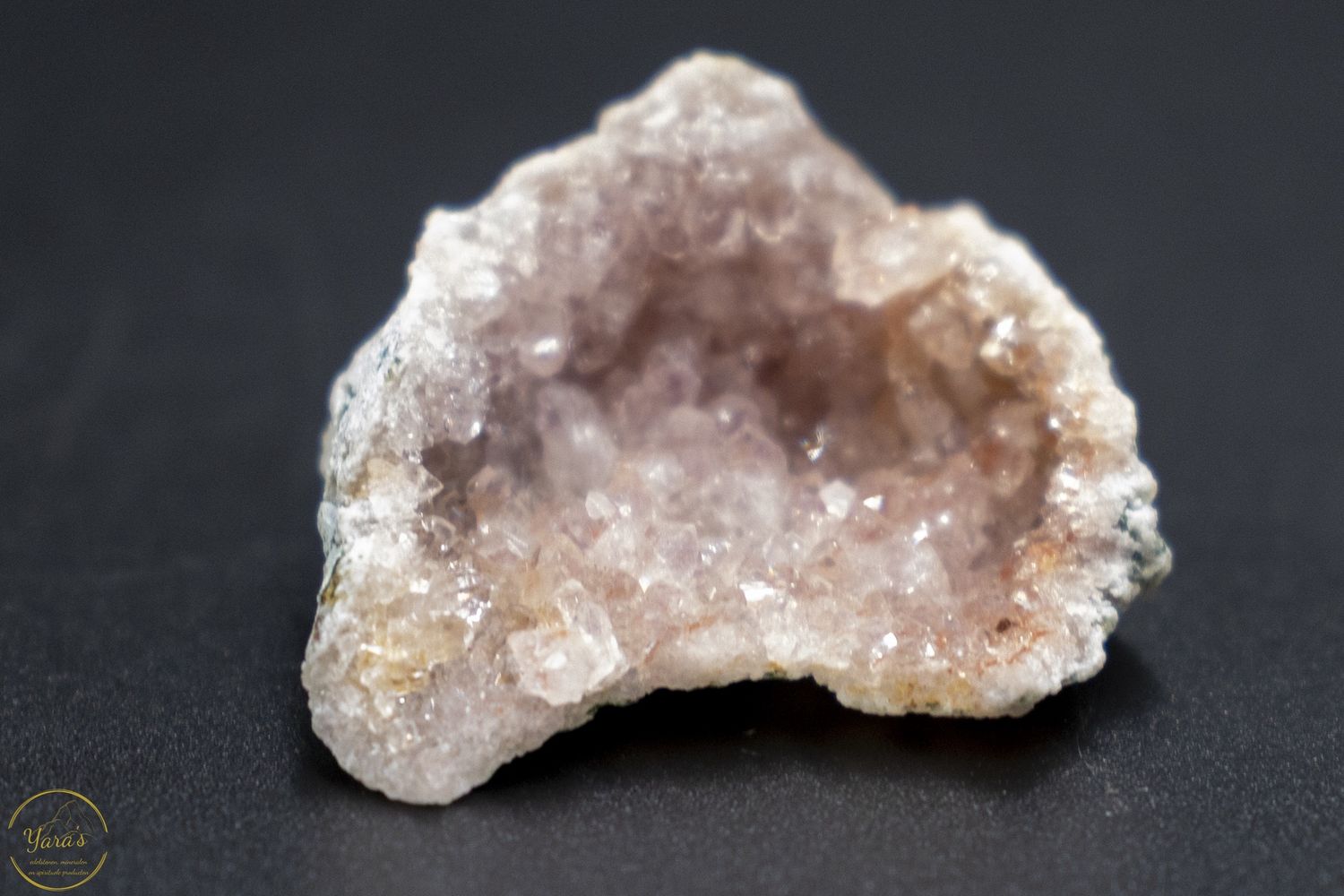 Roze druzy amethist ruw - 10 gram