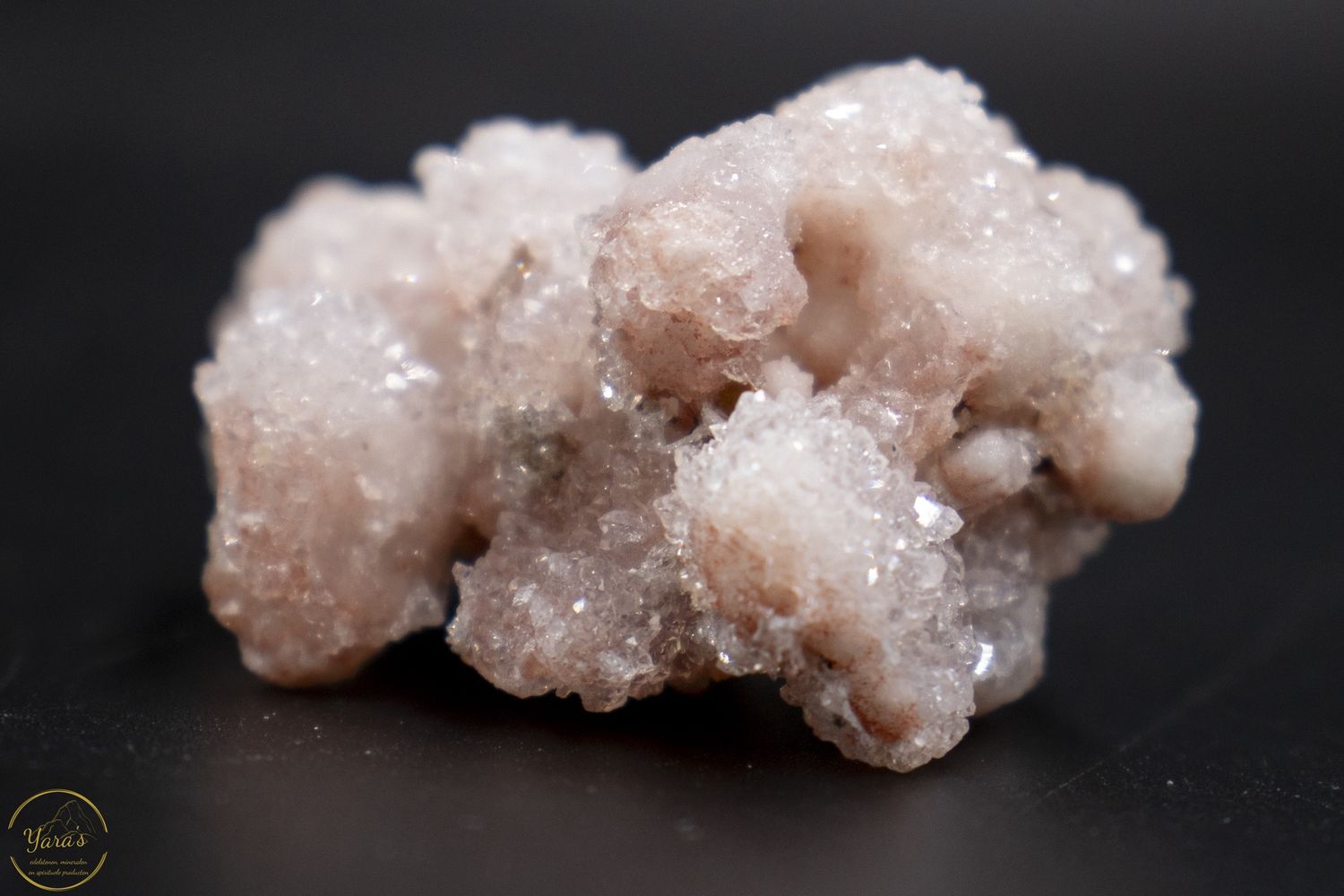 Roze druzy amethist ruw - 26 gram