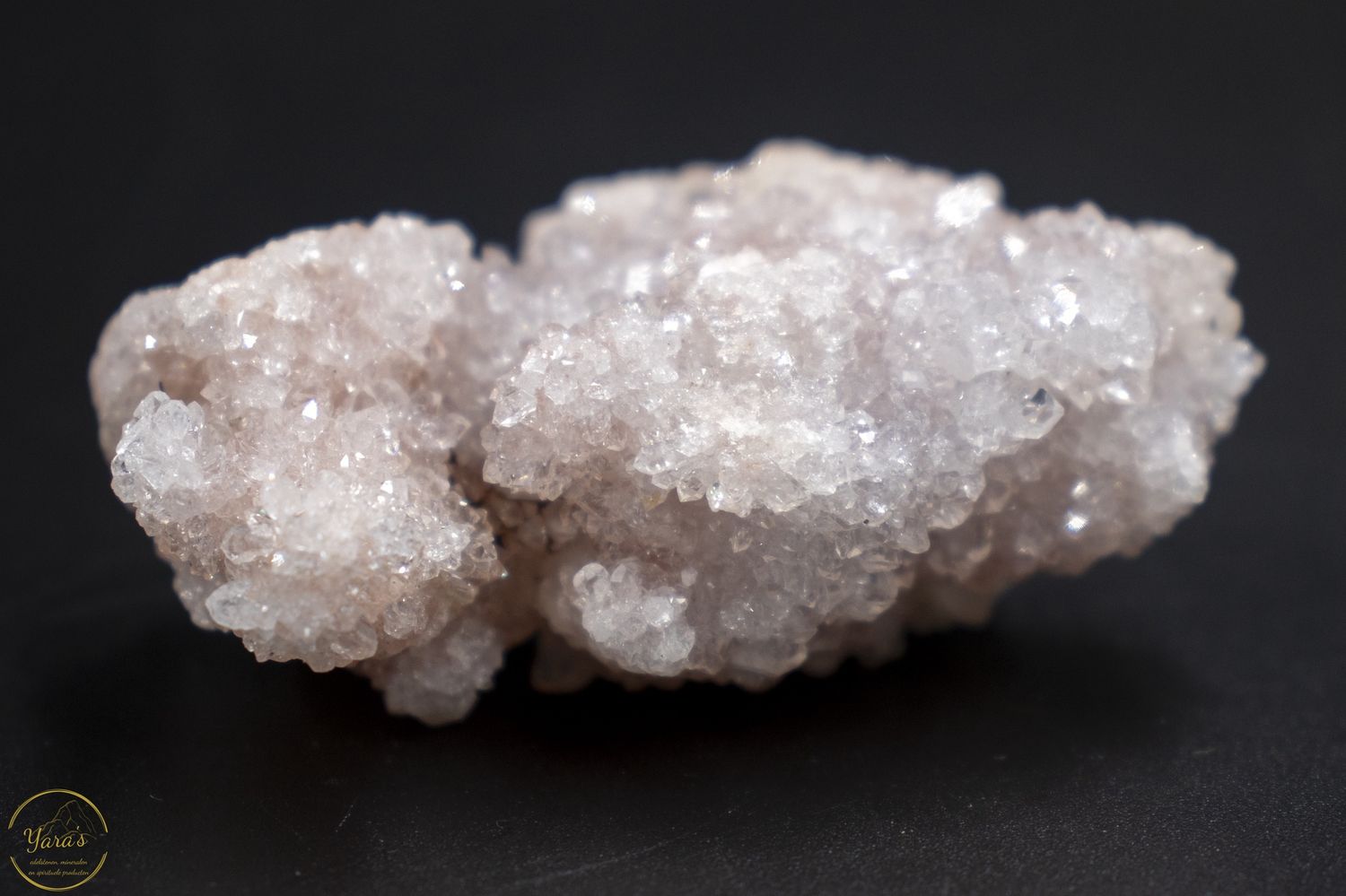 Roze druzy amethist ruw - 32 gram