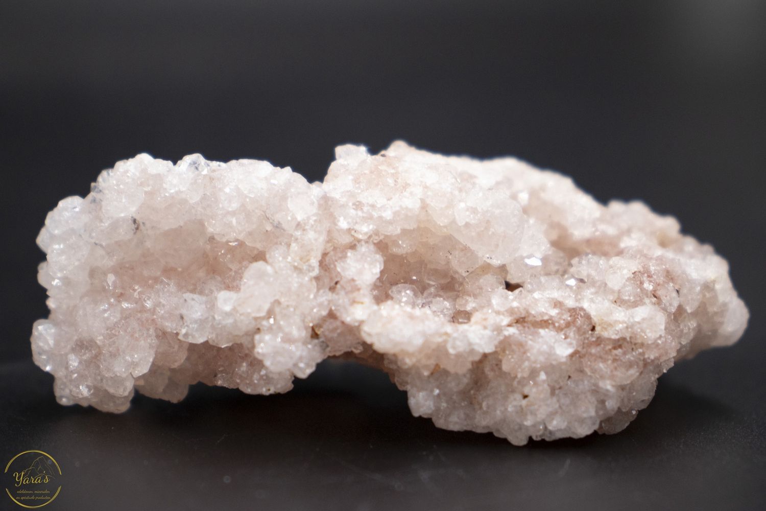 Roze druzy amethist ruw - 42 gram