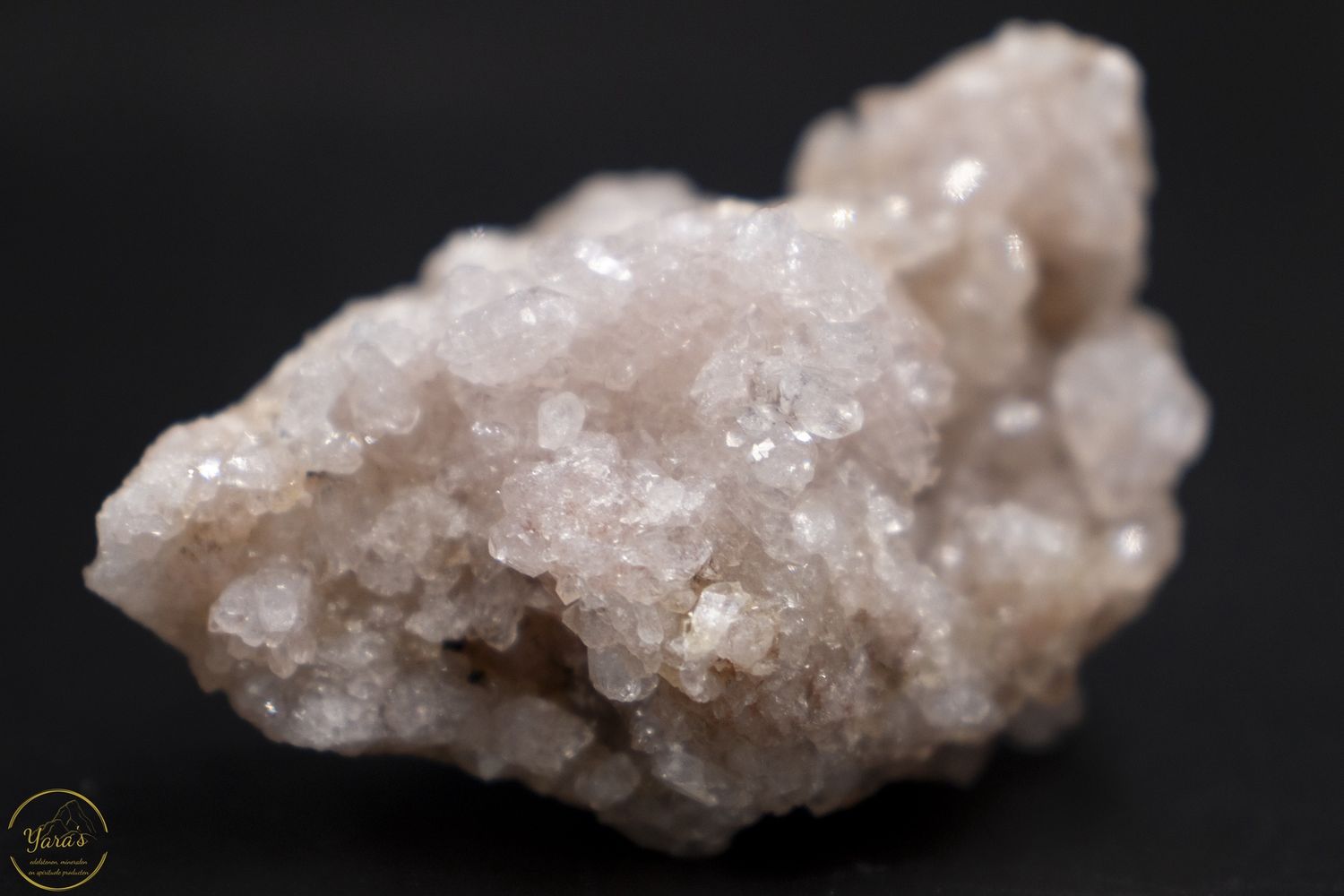 Roze druzy amethist ruw - 58 gram
