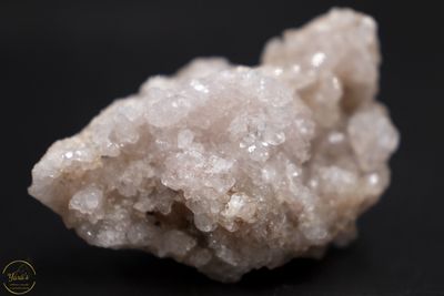 Roze druzy amethist ruw - 58 gram
