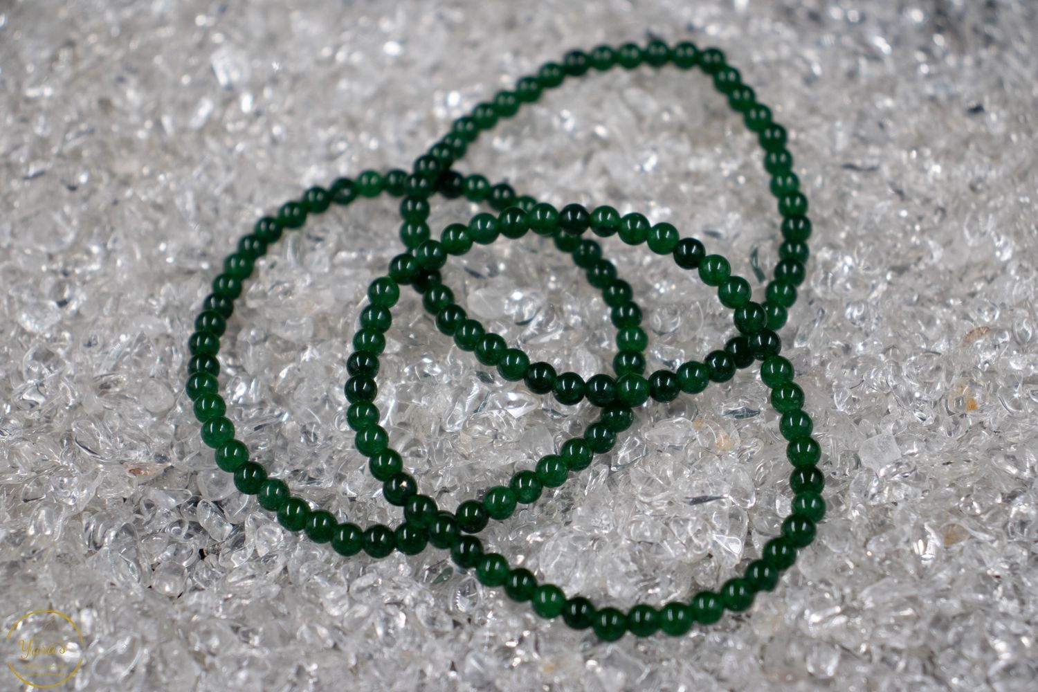 Groene Jade armband 4mm