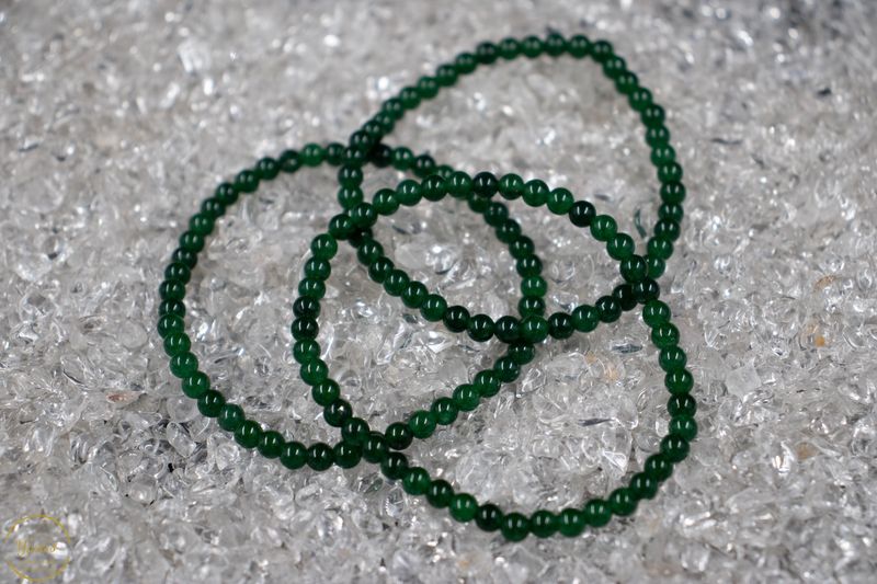 Groene Jade armband 4mm