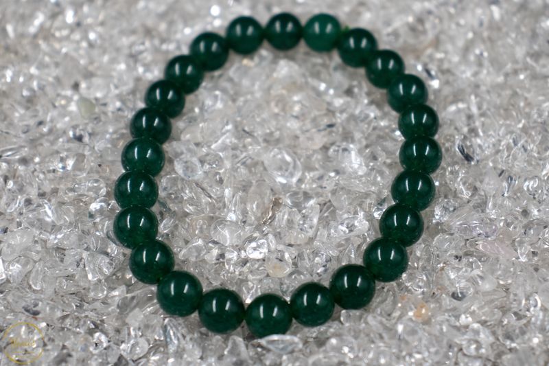 Groene Jade armband 8mm