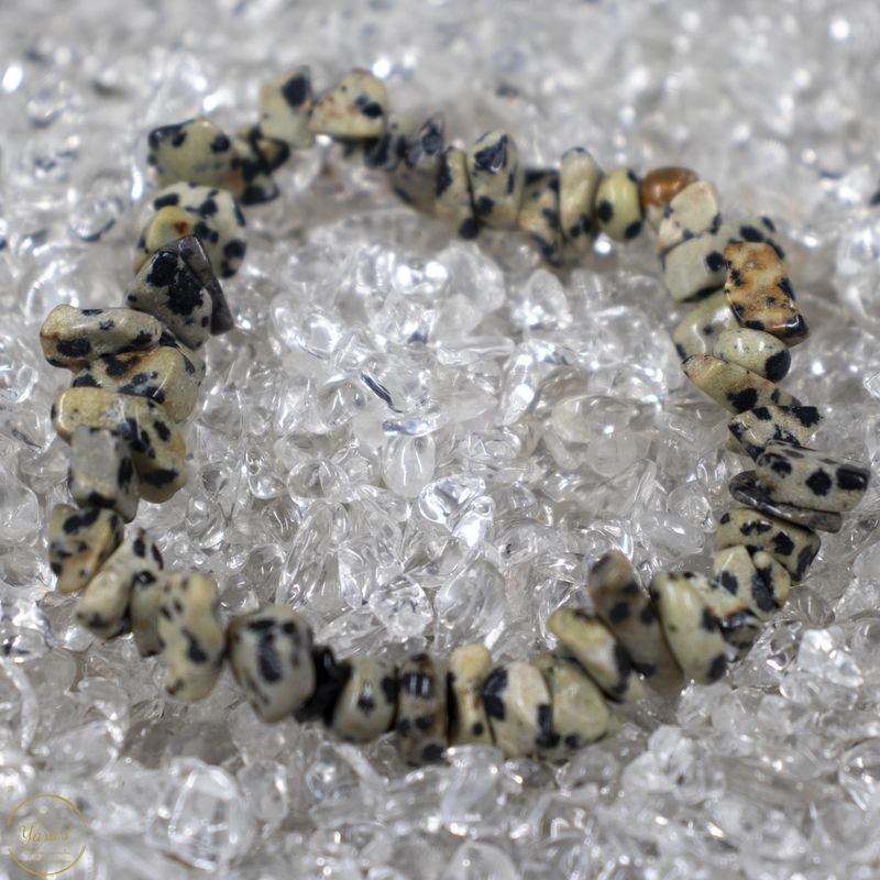 Dalmatiër Jaspis split armband