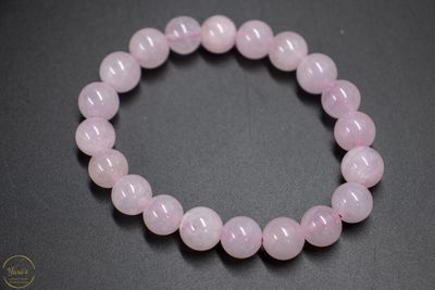 Rozenkwarts armband 10mm.
