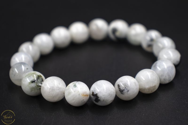 Regenboog maansteen armband 10mm