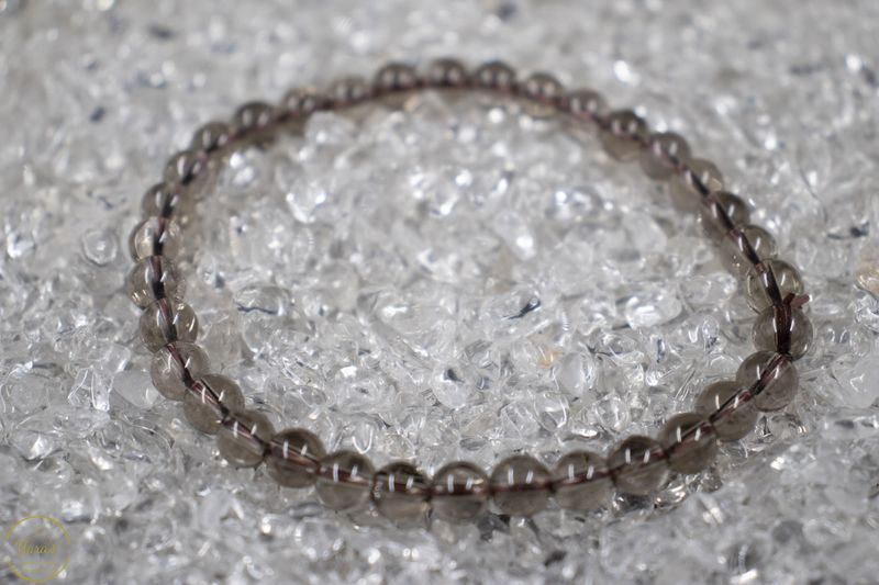 Rookkwarts armband 6mm.