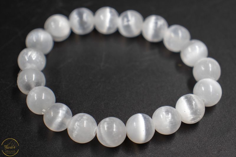 Seleniet armband 10mm