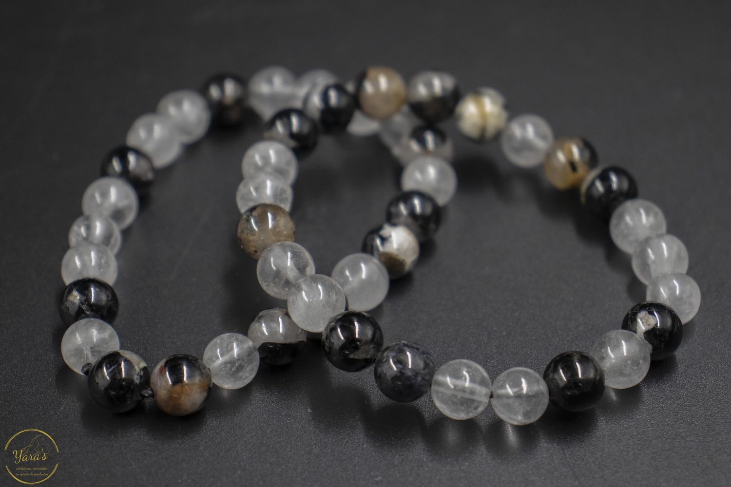 Toermalijn kwarts armband 8mm
