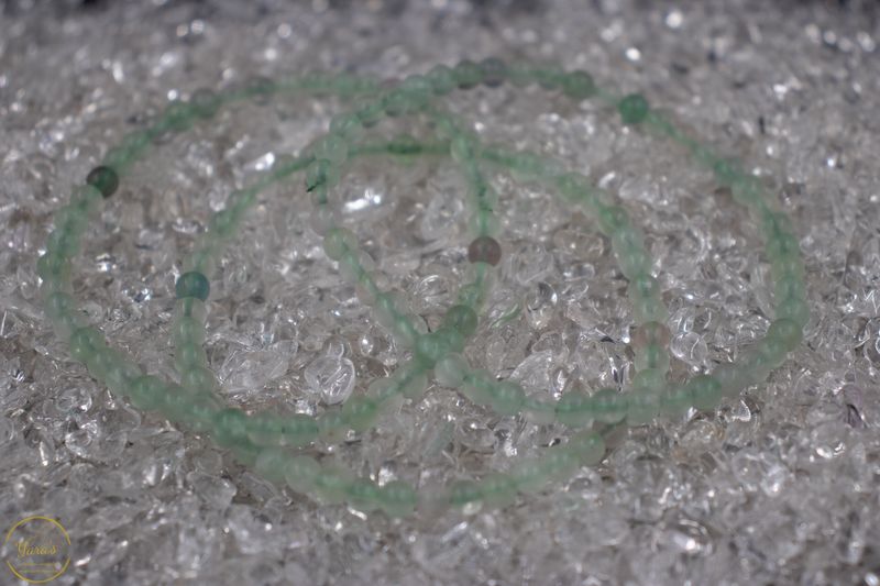 Groene Fluoriet armband 4mm