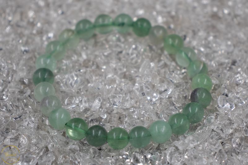 Groene Fluoriet armband 8mm