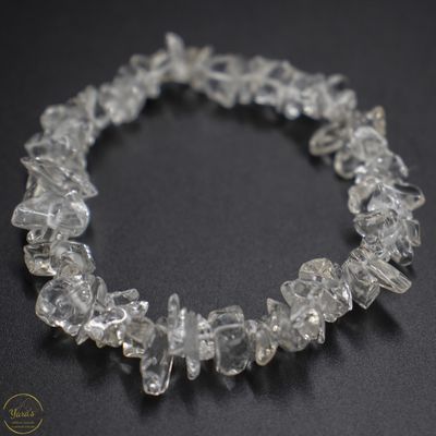 Bergkristal split armband