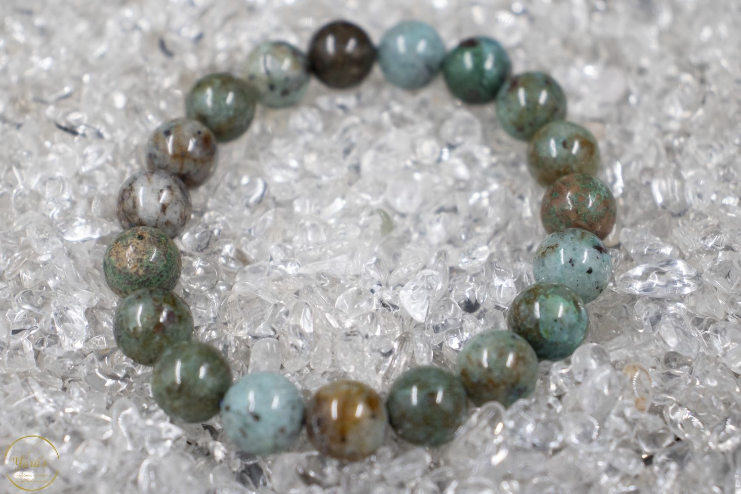 Chrysocolla armband 10mm