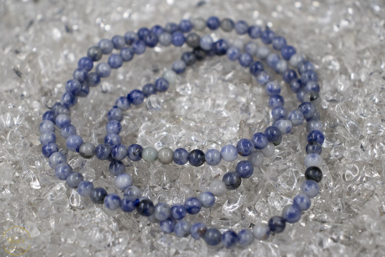 Sodaliet armband 4mm.
