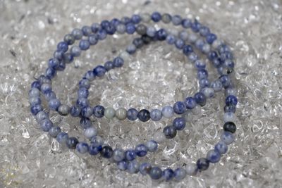 Sodaliet armband 4mm.