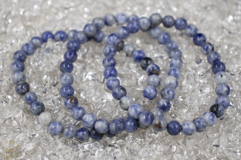 Sodaliet armband 6mm.