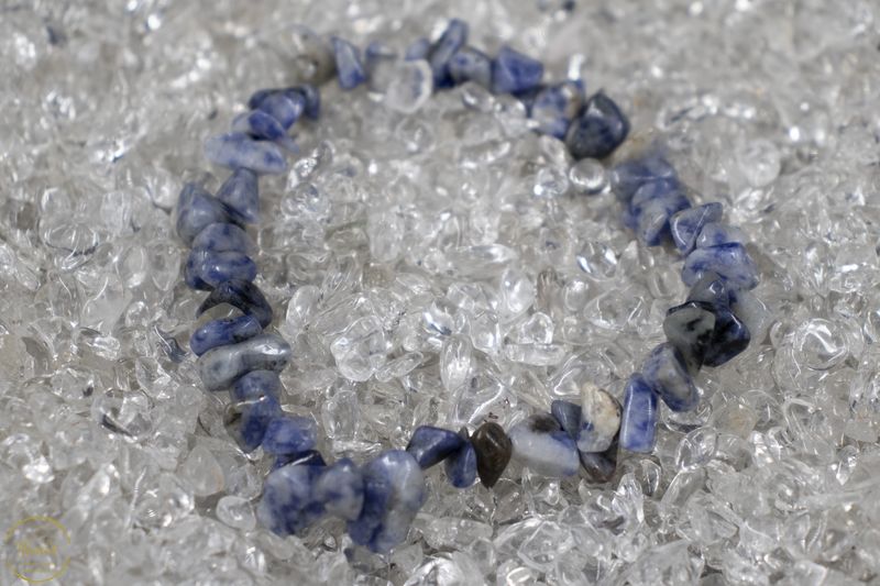 Sodaliet armband split.