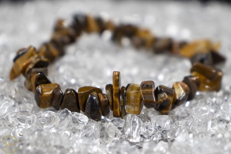 Tijgeroog split armband