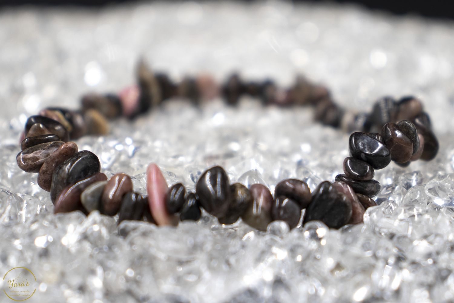 Rhodoniet split armband