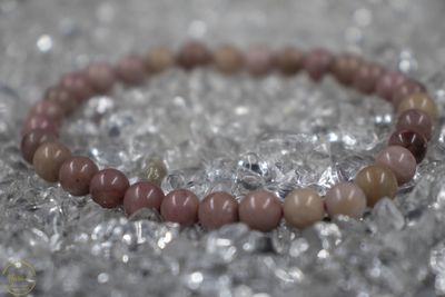 Rhodochrosiet armband 6mm