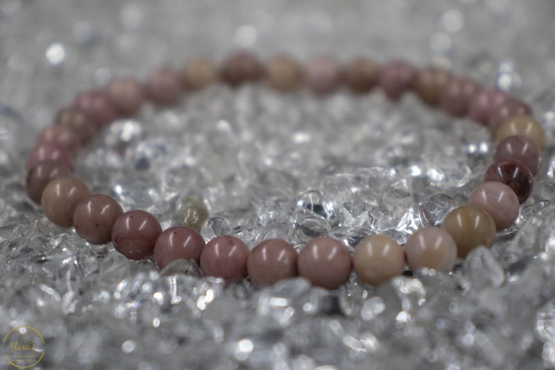 Rhodochrosiet armband 6mm