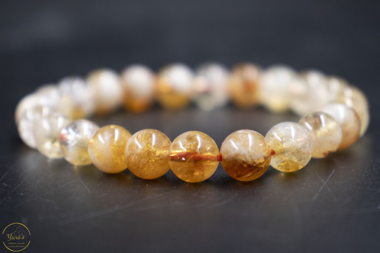 Citrien armband 8mm