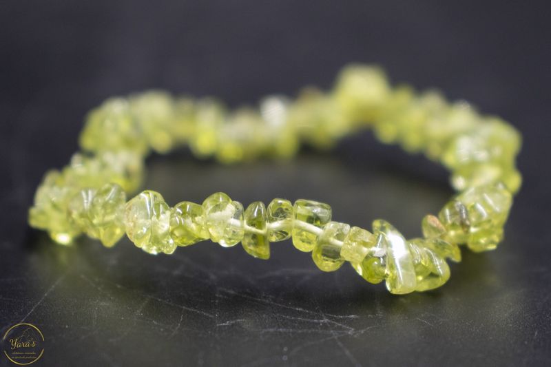 Peridoot Armband split.