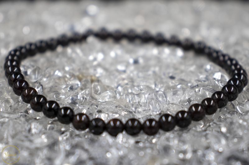 Granaat armband 4mm.