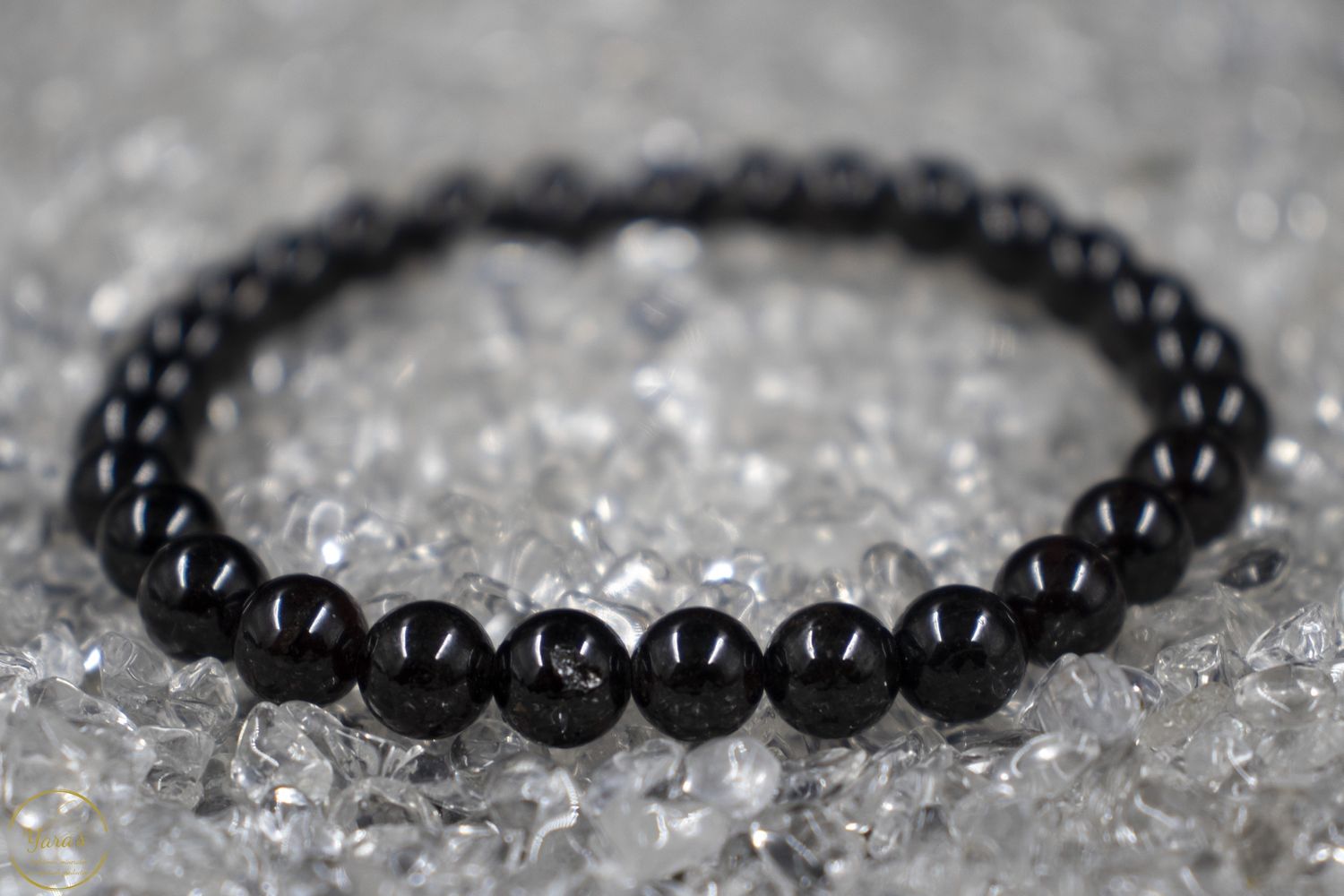 Granaat armband 6mm.