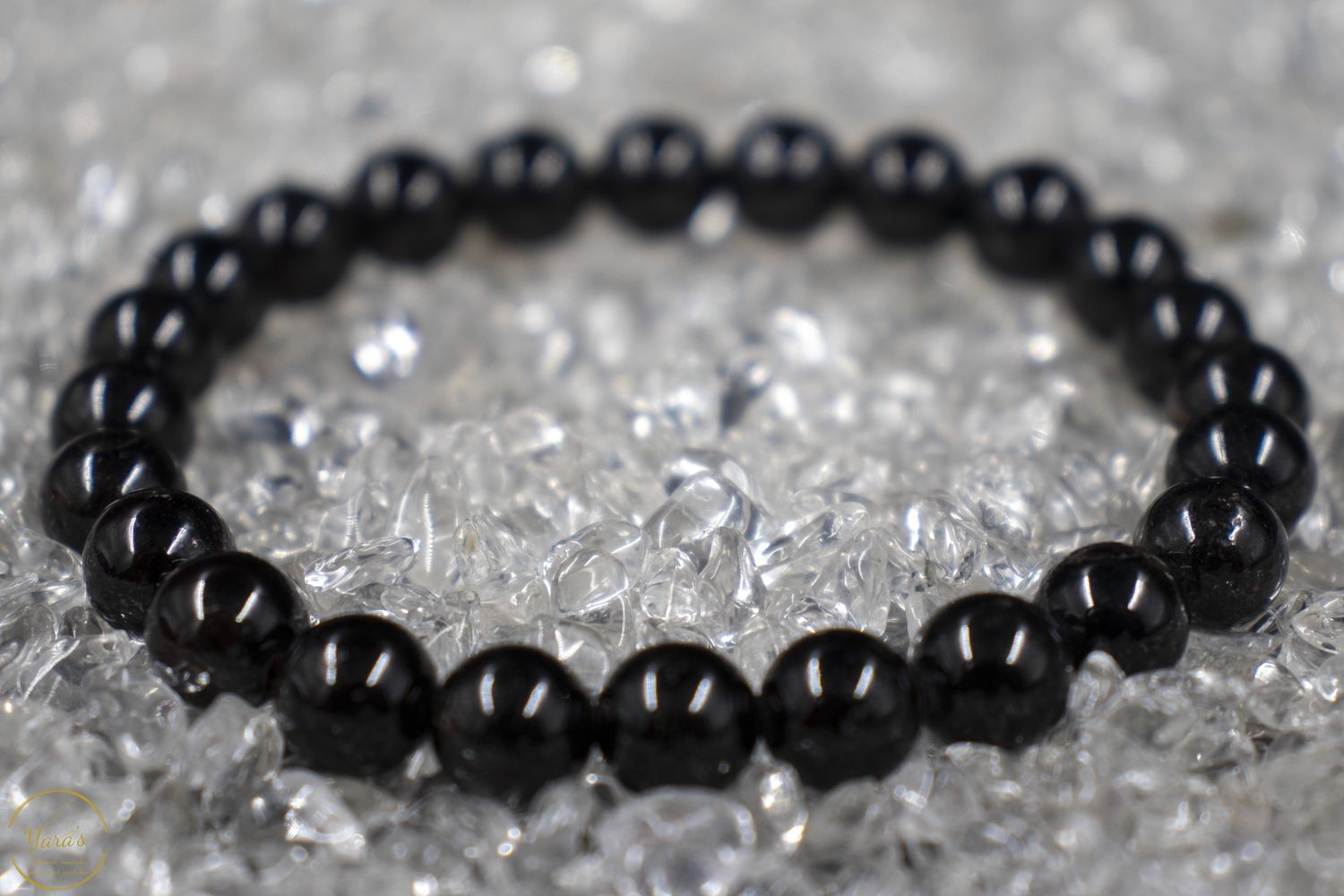 Granaat armband 8mm.