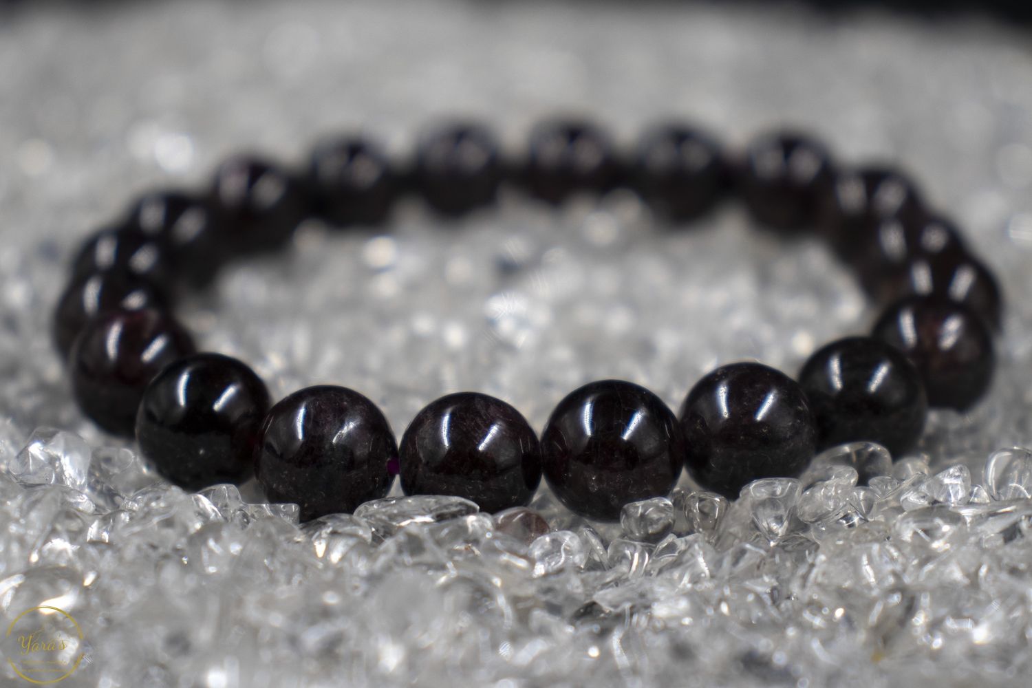 Granaat armband 10mm.