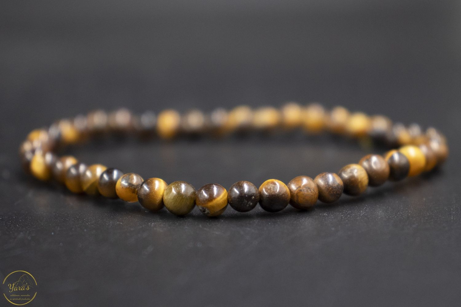 Tijgeroog armband 4mm.