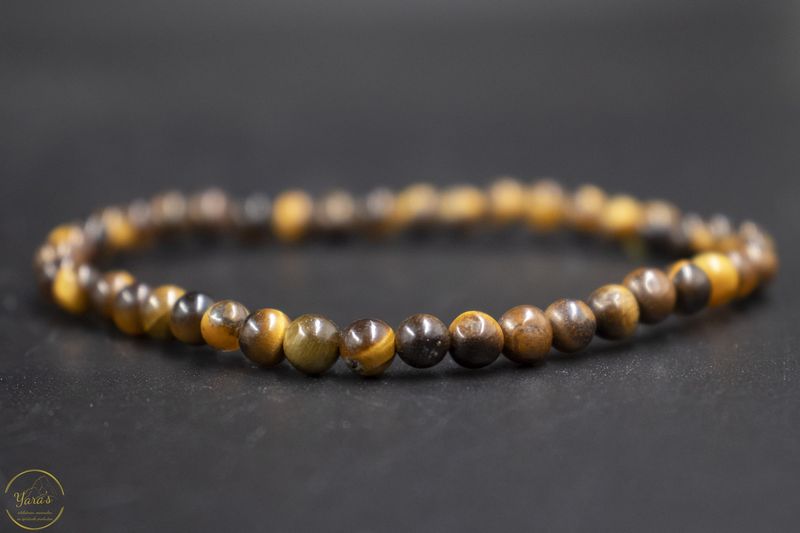 Tijgeroog armband 4mm.