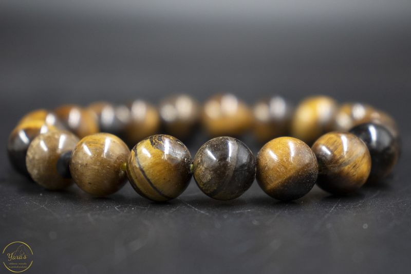 Tijgeroog armband 10mm.