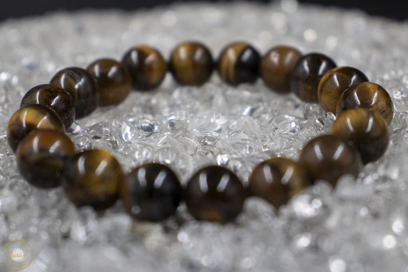 Tijgerijzer armband 10mm