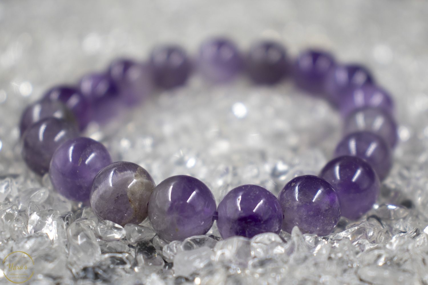 Amethist armband 10mm.