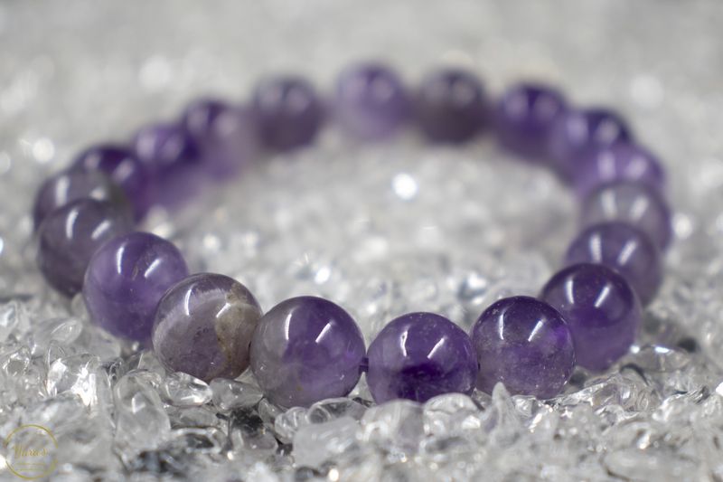 Amethist armband 10mm.