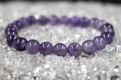 Amethist armband 8mm.
