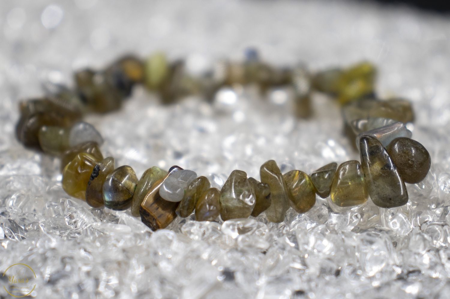 Labradoriet split armband