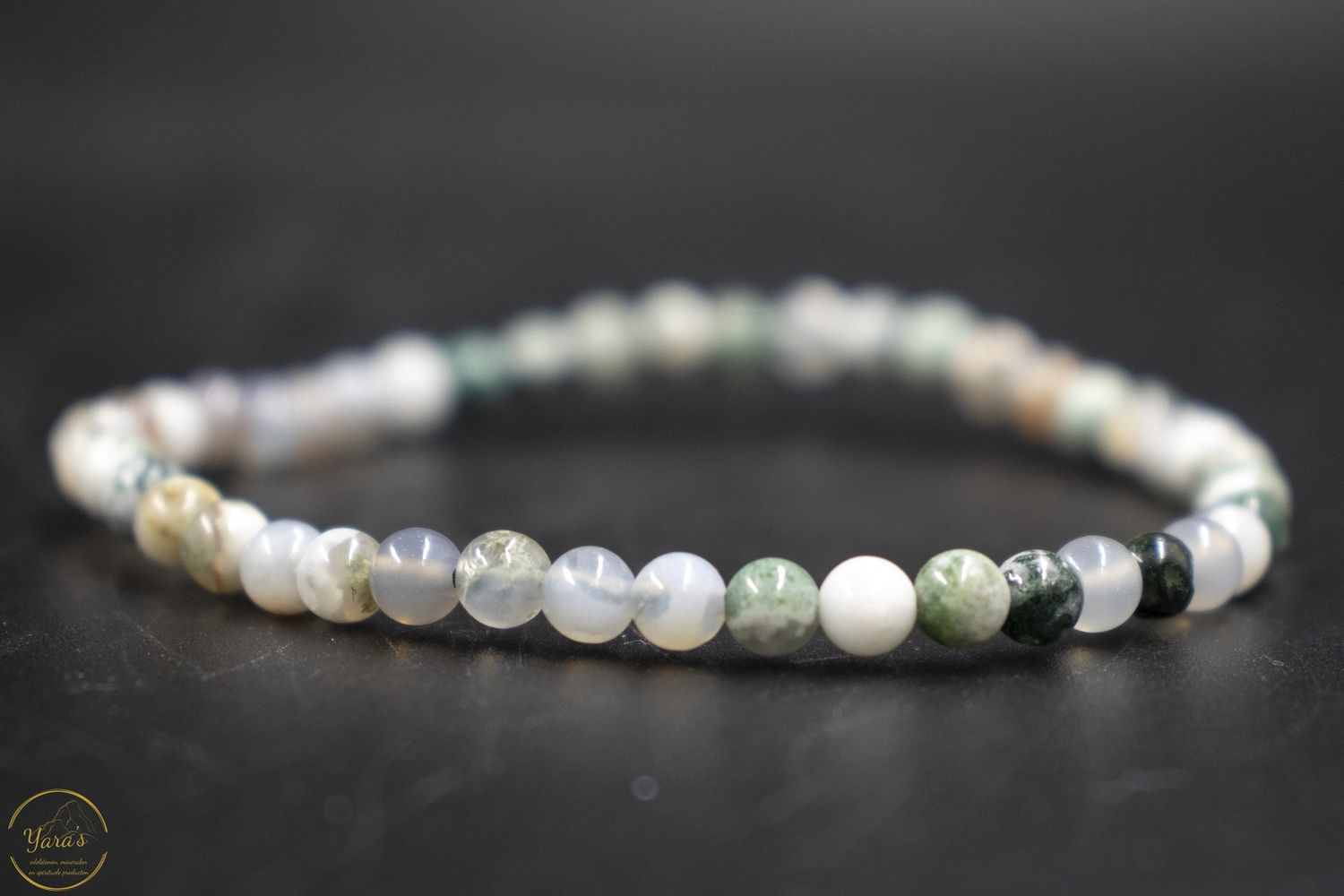 Boomagaat armband 4mm.