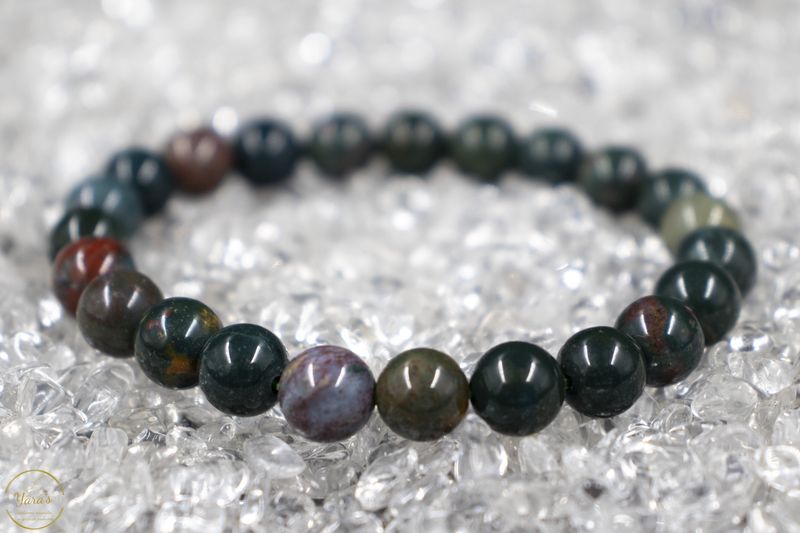 Heliotroop armband 8mm.