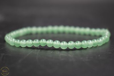 Groene Aventurijn armband 4mm.
