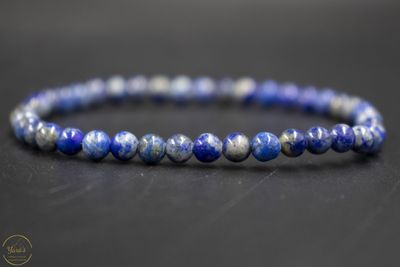 Lapis Lazuli armband 4mm.