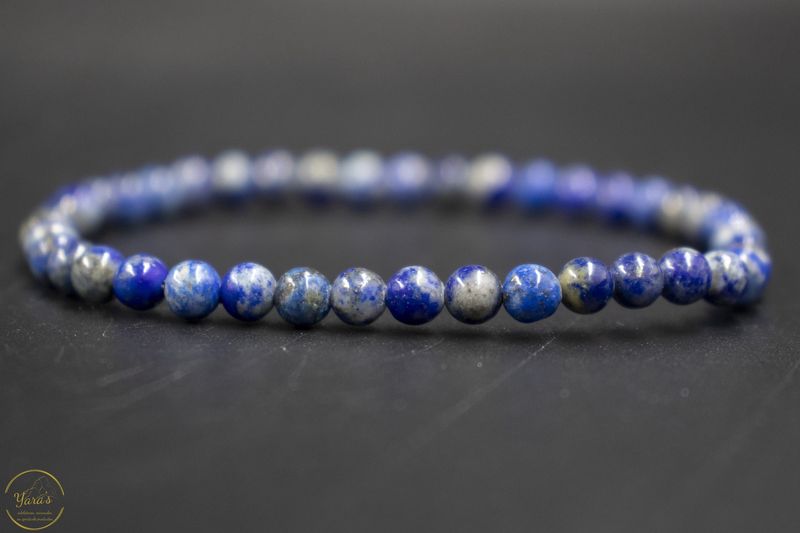 Lapis Lazuli armband 4mm.