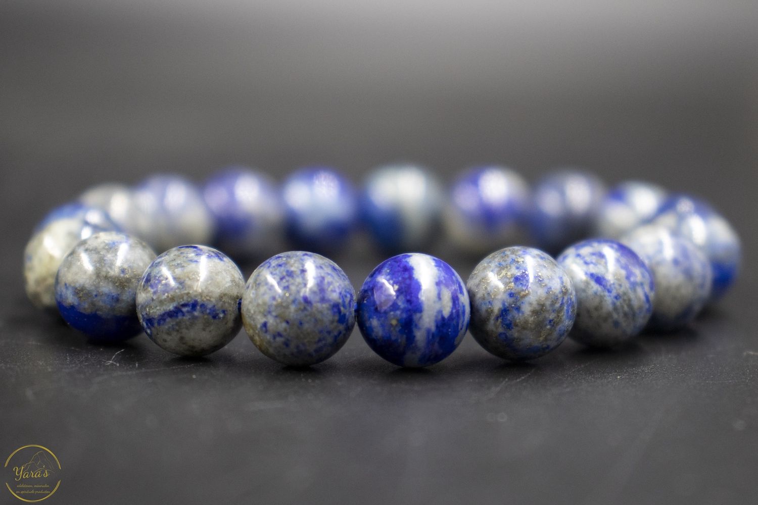 Lapis Lazuli armband 10mm.