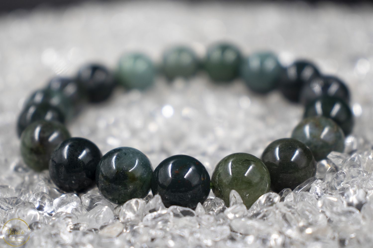 Mossagaat armband 10mm