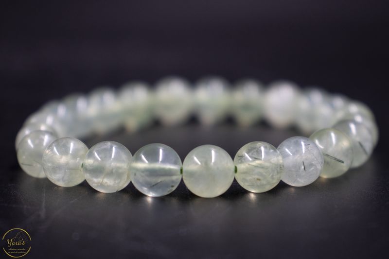 Prehniet armband 8mm.