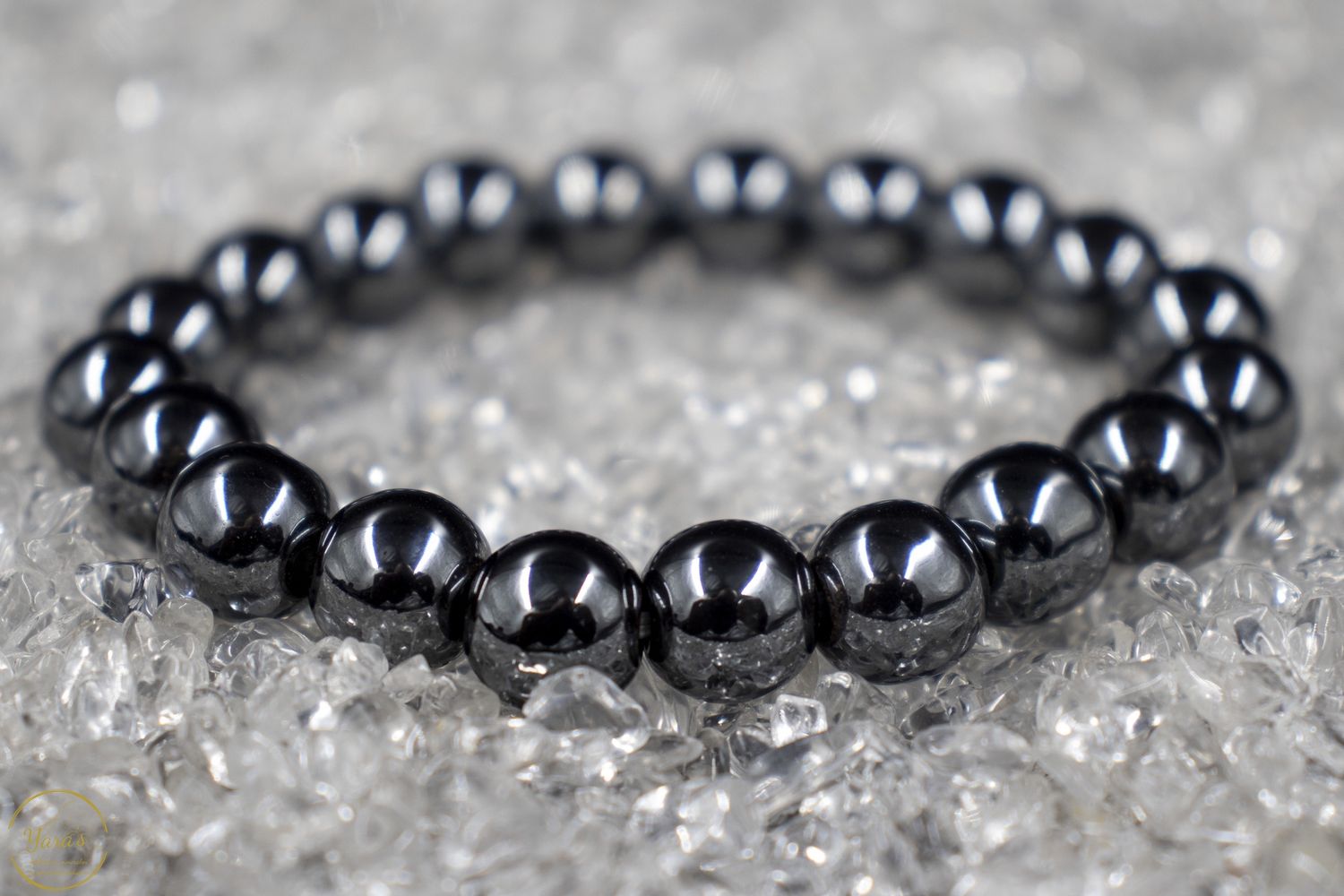 Hematiet armband 10mm